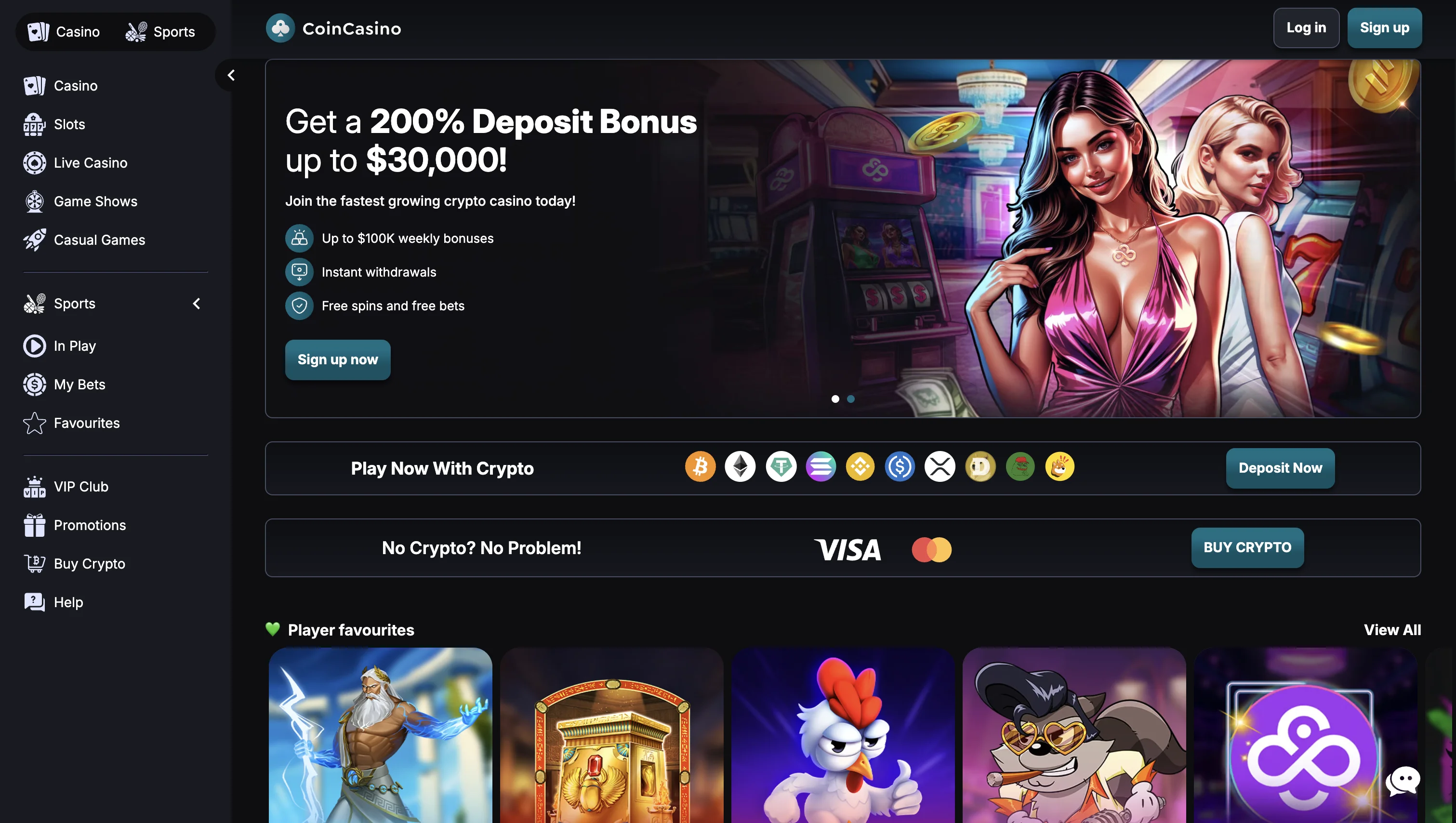 CoinCasino Screenshot